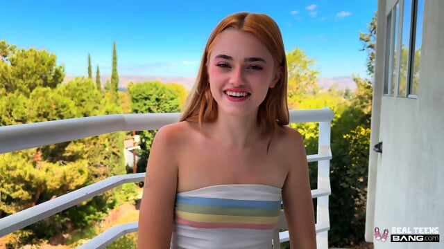 Redhead Gracey Snow Blowjob